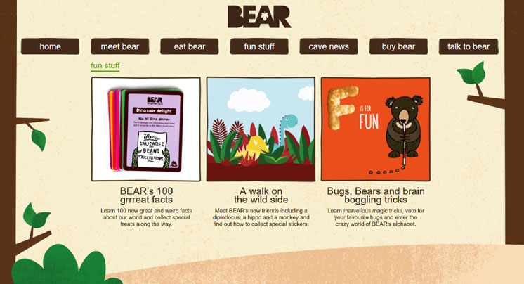 Bear website 2013