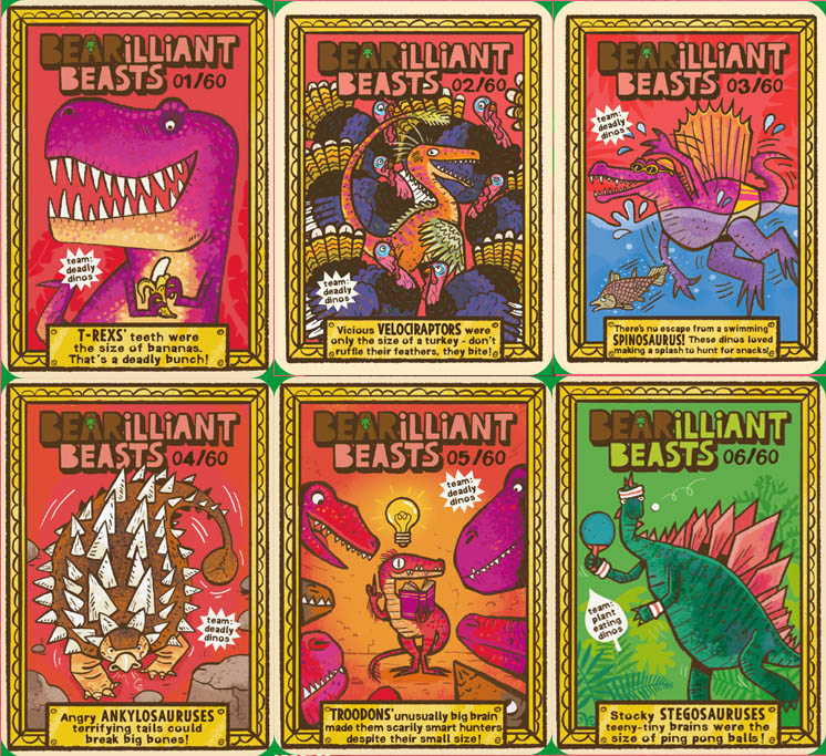 Yoyo Bearilliant Beasts UK Cards Gallery