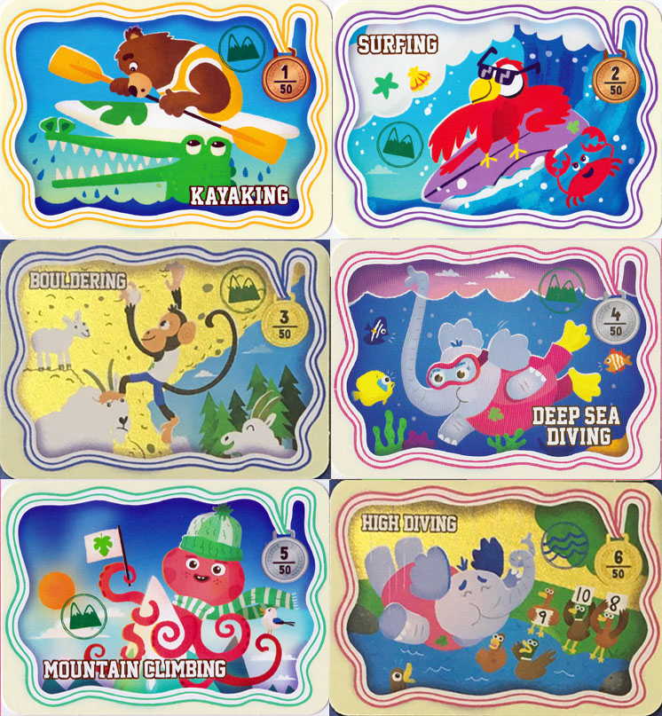 Yoyo Bear's Greatest Games Cards Gallery