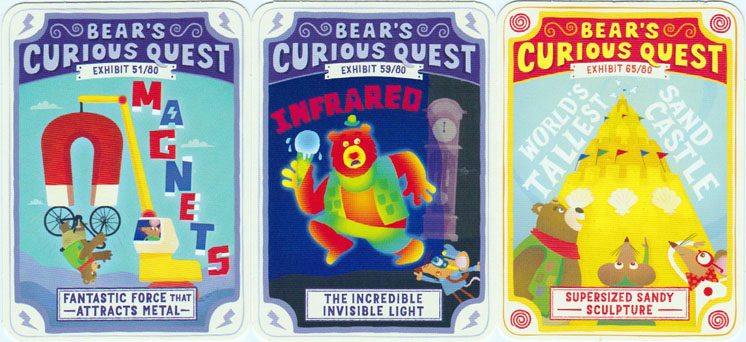 Yo Yo Bear’s Curious Quest Cards £1 for 5 cards 