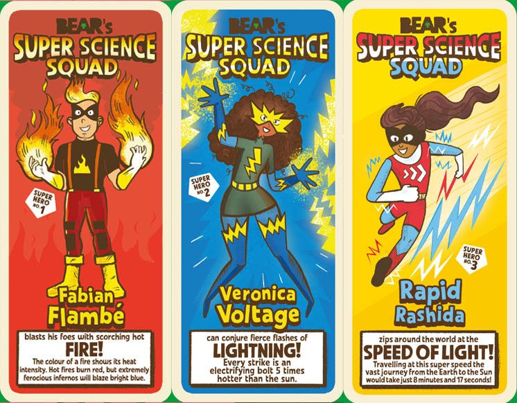 Fruit Splits Science Squad UK Cards Gallery