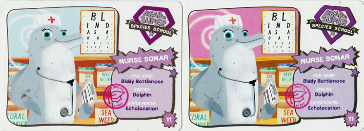 Yoyo Bear Super Species card 11 variants